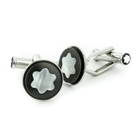 Gemelli Montblanc Uomo in Acciaio Madreperla 123810 - 123810